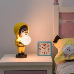 Bright Accents Beleuchtung-Mond-Schreibtischlampe – Kreatives Nachtlicht für die Inneneinrichtung