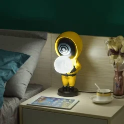 Bright Accents Beleuchtung-Mond-Schreibtischlampe – Kreatives Nachtlicht für die Inneneinrichtung