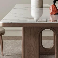 The Lounge Loft Möbel-Monica Slate Esstisch - Moderne, elegante Esszimmermöbel