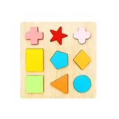 Toy World Babyspielzeug-Montessori Magnetisches Farbsortierlabyrinth – Pädagogisches Perlenspiel aus Holz