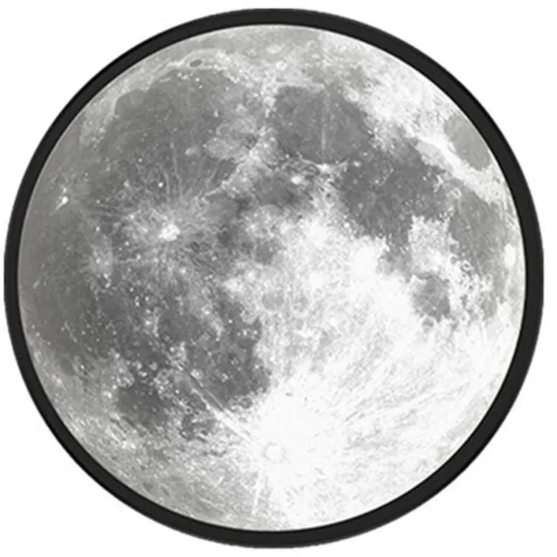 Comfort u0026 Style Beleuchtung-Moon Mirror Wall Lamp - Modern Smart Decorative Light