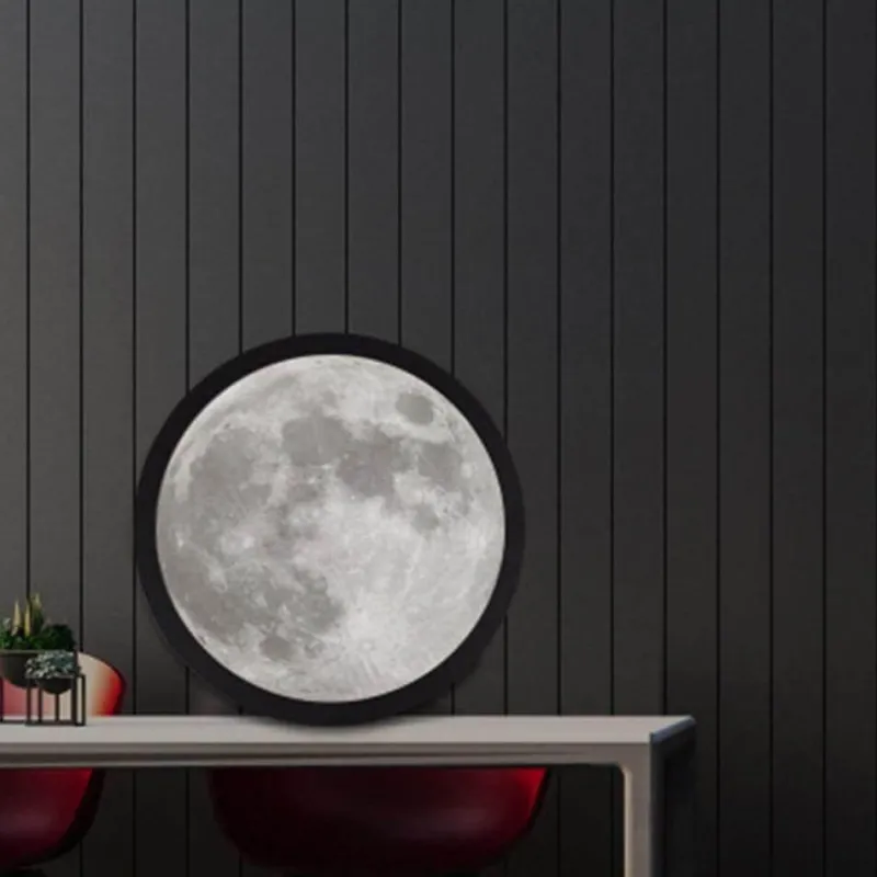 Comfort u0026 Style Beleuchtung-Moon Mirror Wall Lamp - Modern Smart Decorative Light