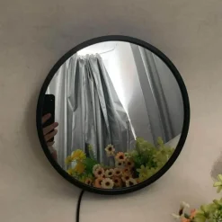 Comfort u0026 Style Beleuchtung-Moon Mirror Wall Lamp - Modern Smart Decorative Light