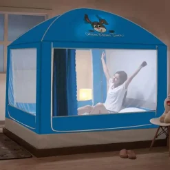 Kinder Comfort u0026 Style Kinderzimmermöbel-Moskito-Bettzelt – staubdichtes Anti-Fall-Schlafdach