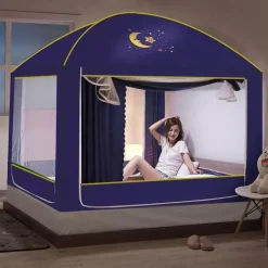 Kinder Comfort u0026 Style Kinderzimmermöbel-Moskito-Bettzelt – staubdichtes Anti-Fall-Schlafdach