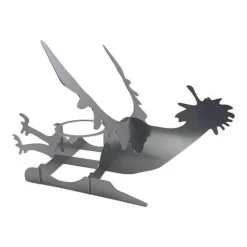 The Culinary Kit Küche & Esszimmer-Motorrad-BBQ-Grillständer - Hähnchen-Grillrost