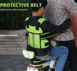Wilderness Haven Outdoor-Artikel|Camping Im Freien-Motorrad-Sicherheitsgurt für Kinder – Schützender Kindersitzgurt