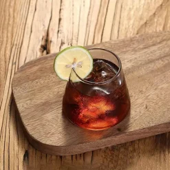 Tom Küche & Esszimmer-Mountain Glass Tassen-Set – Kaffee, Whisky, Saft, Tee, Wein, 46-teilig