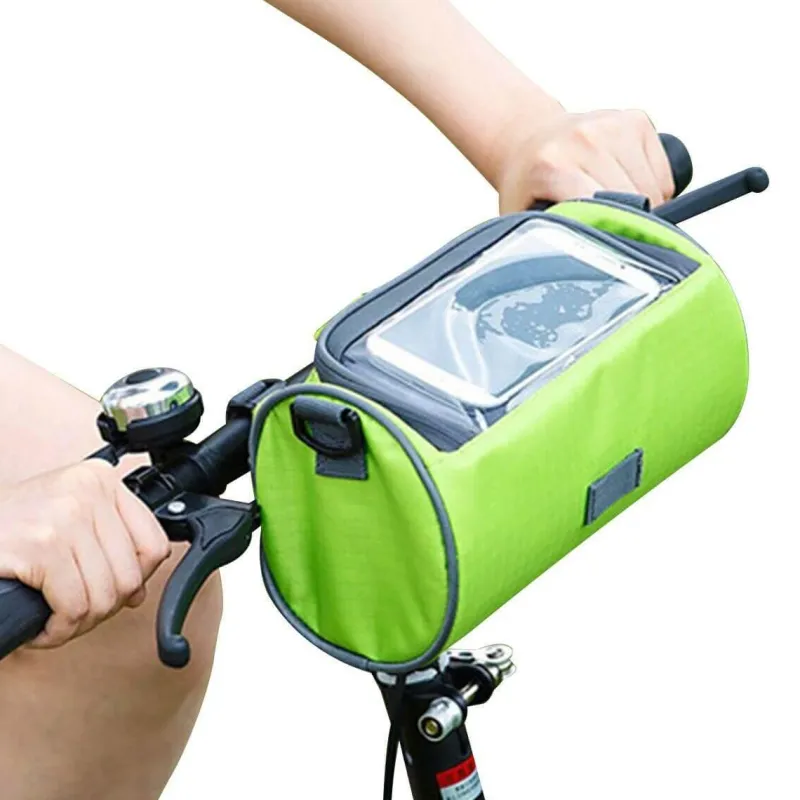 Wilderness Haven Fahrräder & Verkehr|Outdoor-Artikel-Mountainbike-Telefonhalterung - Transparente Aufbewahrungstasche