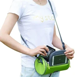 Wilderness Haven Fahrräder & Verkehr|Outdoor-Artikel-Mountainbike-Telefonhalterung - Transparente Aufbewahrungstasche