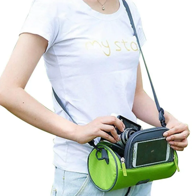 Wilderness Haven Fahrräder & Verkehr|Outdoor-Artikel-Mountainbike-Telefonhalterung - Transparente Aufbewahrungstasche