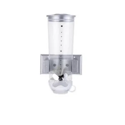 Space Savvy Küche & Esszimmer-Müslispender zur Wandmontage - Klarer Vorratsbehälter