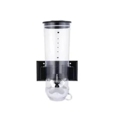 Space Savvy Küche & Esszimmer-Müslispender zur Wandmontage - Klarer Vorratsbehälter