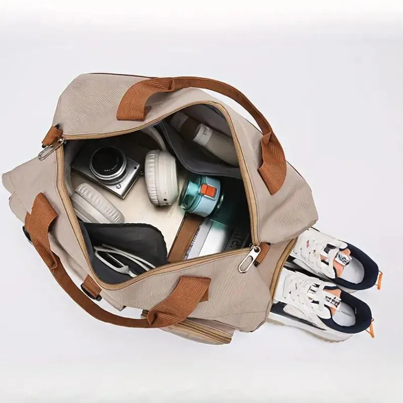 BagAura Taschen & Geldbörsen-Multifunktionale große Crossbody-Reisetasche mit Schuhfach