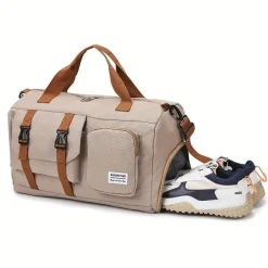 BagAura Taschen & Geldbörsen-Multifunktionale große Crossbody-Reisetasche mit Schuhfach