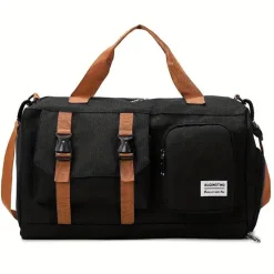 BagAura Taschen & Geldbörsen-Multifunktionale große Crossbody-Reisetasche mit Schuhfach