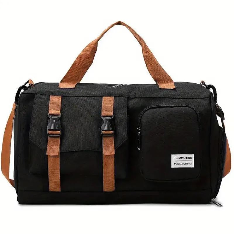 BagAura Taschen & Geldbörsen-Multifunktionale große Crossbody-Reisetasche mit Schuhfach