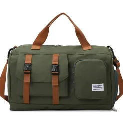 BagAura Taschen & Geldbörsen-Multifunktionale große Crossbody-Reisetasche mit Schuhfach