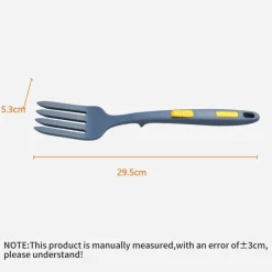 Tom Küche & Esszimmer-Multifunktionale Kochgabel aus Silikon – Rühr- und Servierutensil