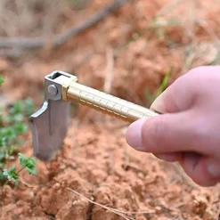 Wilderness Haven Heimwerkzeuge|Outdoor & Garten-Multifunktionale Mini-Campingschaufel – 3-in-1-Werkzeug für den Außenbereich