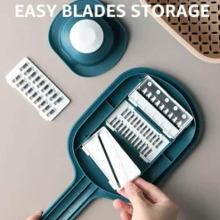 Deco Küche & Esszimmer-Multifunktionale Pastellreibe – leicht zu verstauendes Küchenwerkzeug