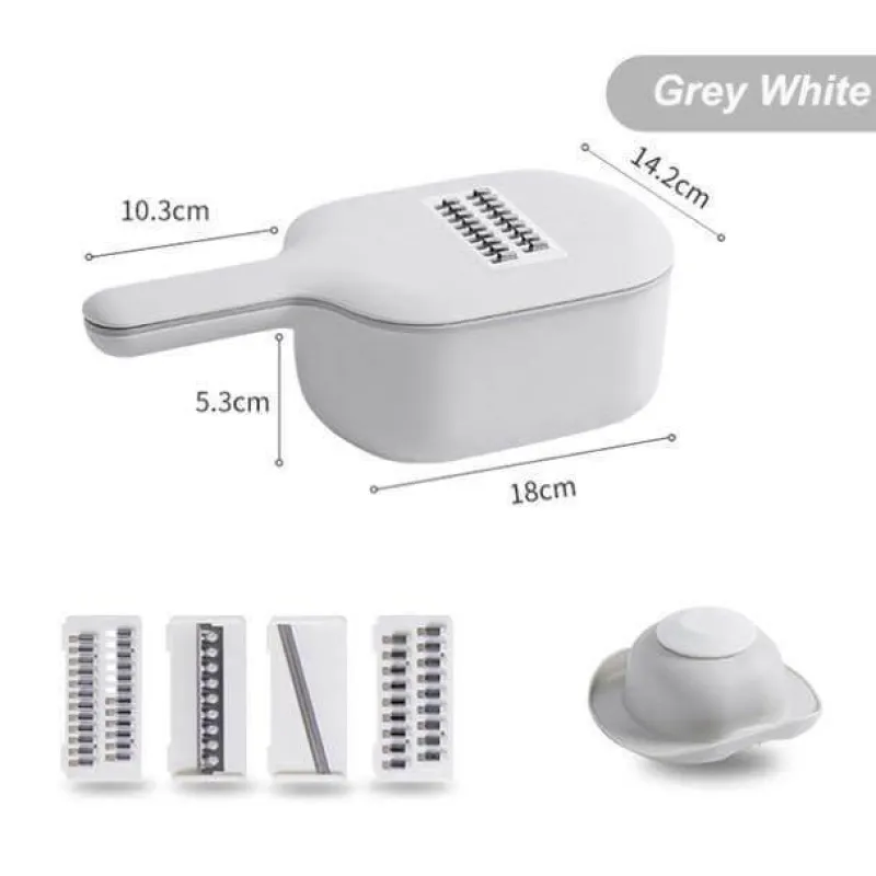 Deco Küche & Esszimmer-Multifunktionale Pastellreibe – leicht zu verstauendes Küchenwerkzeug