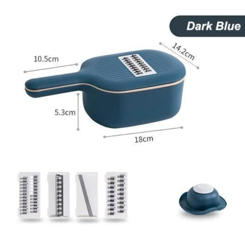 Deco Küche & Esszimmer-Multifunktionale Pastellreibe – leicht zu verstauendes Küchenwerkzeug