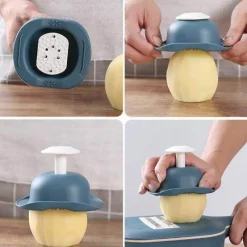 Deco Küche & Esszimmer-Multifunktionale Pastellreibe – leicht zu verstauendes Küchenwerkzeug