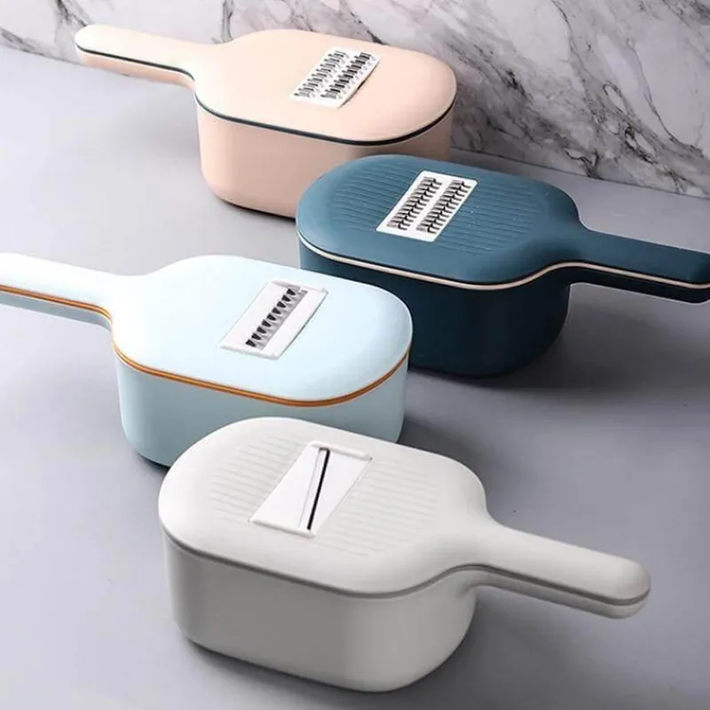 Deco Küche & Esszimmer-Multifunktionale Pastellreibe – leicht zu verstauendes Küchenwerkzeug