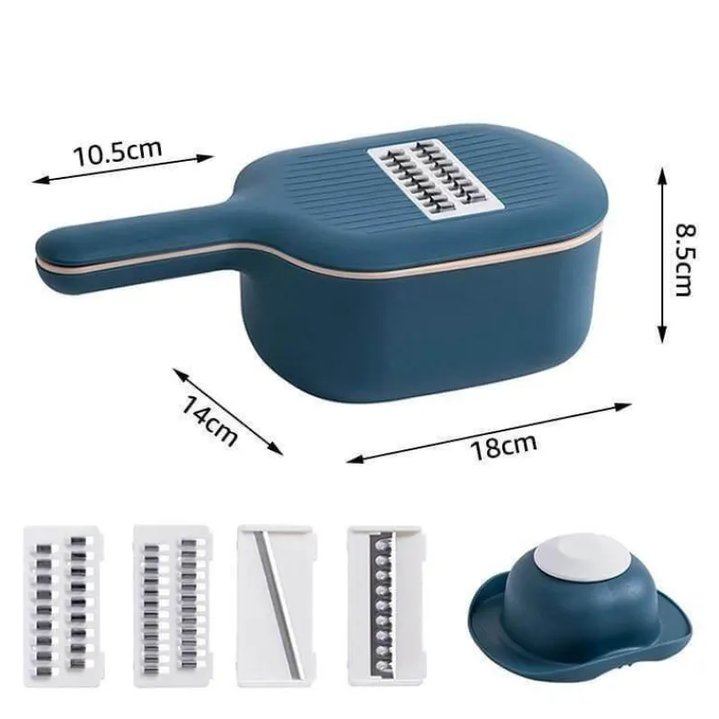 Deco Küche & Esszimmer-Multifunktionale Pastellreibe – leicht zu verstauendes Küchenwerkzeug