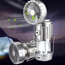 Roam Ready Heimwerkzeuge|Outdoor & Garten-Multifunktionale wasserdichte Powerbank-Laterne - Tragbares Ladegerät für den Außenbereich