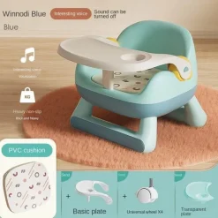 Kinder The Decor Haven Kinderwagen & Zubehör-Multifunktionaler Baby-Essstuhl – Bequemer Fütterungssitz