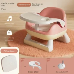 Kinder The Decor Haven Kinderwagen & Zubehör-Multifunktionaler Baby-Essstuhl – Bequemer Fütterungssitz