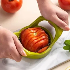 Tom Küche & Esszimmer-Multifunktionaler Gemüseschneider aus Edelstahl – Küchenhelfer