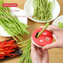 The Culinary Kit Küche & Esszimmer-Multifunktionaler Gemüseschneider – Schnellzerkleinerer für die einfache Lebensmittelzubereitung