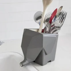 The Decor Haven Küche & Esszimmer-Multifunktionaler Küchenabtropfhalter – Kreativer Organizer