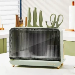 Space Savvy Küche & Esszimmer-Multifunktionaler Küchenutensilien-Organizer – Besteckhalter