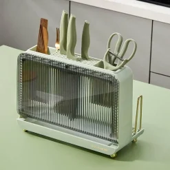 Space Savvy Küche & Esszimmer-Multifunktionaler Küchenutensilien-Organizer – Besteckhalter