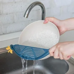 The Culinary Kit Küche & Esszimmer-Multifunktionaler Reiswasch-Abtropflöffel