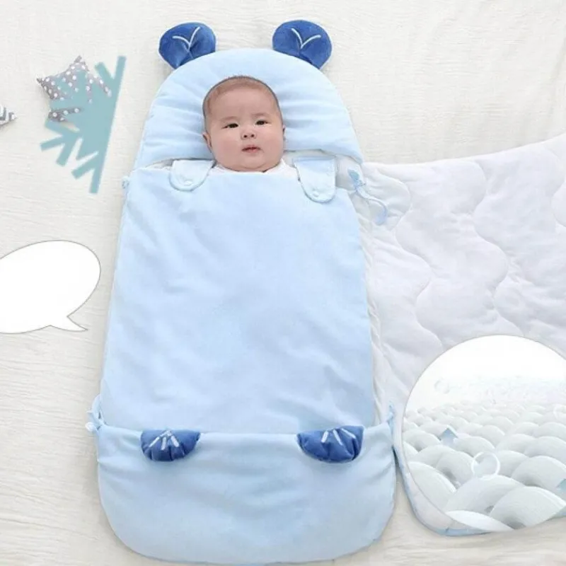 Kinder The Decor Haven Kinderwagen & Zubehör-Multifunktionaler Schlafsack - Bedtime Bear Design