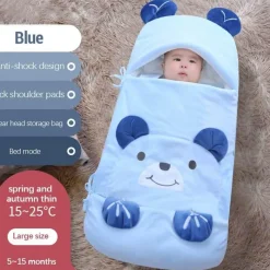 Kinder The Decor Haven Kinderwagen & Zubehör-Multifunktionaler Schlafsack - Bedtime Bear Design