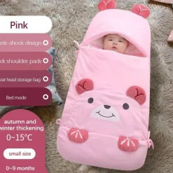 Kinder The Decor Haven Kinderwagen & Zubehör-Multifunktionaler Schlafsack - Bedtime Bear Design