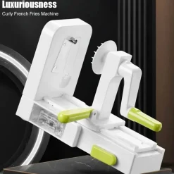 Tom Küche & Esszimmer-Multifunktionaler Spiralschneider - Gemüsereibe Nudelmaschine