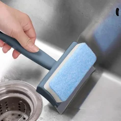 Deco Küche & Esszimmer-Multifunktionales doppelseitiges Küchenbürsten-Wischerwerkzeug