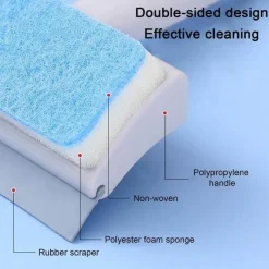 Deco Küche & Esszimmer-Multifunktionales doppelseitiges Küchenbürsten-Wischerwerkzeug