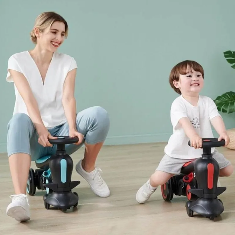 Kinder The Decor Haven Kinderwagen & Zubehör-Multifunktionales 4-in-1-Kinderwagen-Dreirad