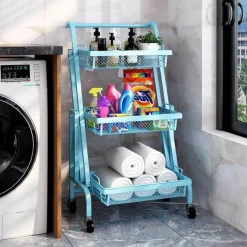 Space Savvy Küche & Esszimmer-Multifunktionales Küchenregal - Faltbarer Organizer