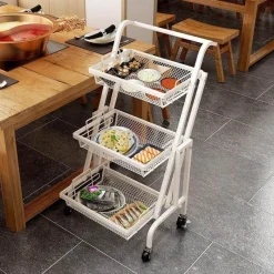 Space Savvy Küche & Esszimmer-Multifunktionales Küchenregal - Faltbarer Organizer