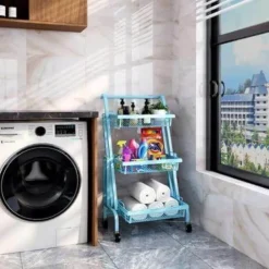 Space Savvy Küche & Esszimmer-Multifunktionales Küchenregal - Faltbarer Organizer