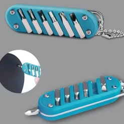 The Outdoor Vault Heimwerkzeuge|Outdoor & Garten-Multifunktionales Mini-Schraubendreher-Schlüsselanhänger-Werkzeug